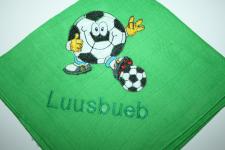 besticktes Nuscheli Comic Fussball: Luusbueb_2